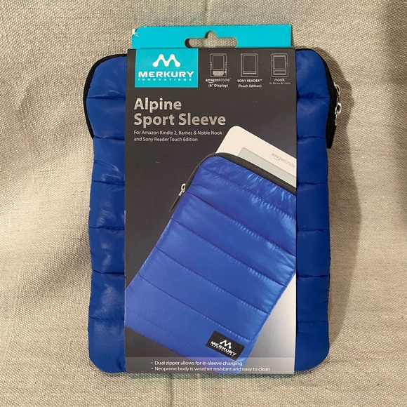 Alpine sports sleeve for Kindle 2, Sony Reader, or Nook tablets. - Picture 1 of 7